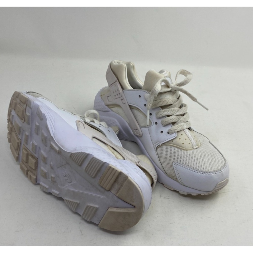Nike Shoes Youth 7 Air Huarache Run Sneakers White Round Toe Low 654275-110